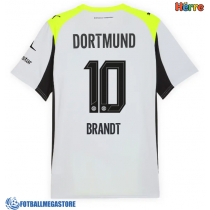 Fotballdrakt Herre Borussia Dortmund Julian Brandt #10 Bortedrakt 2025-26 Kortermet
